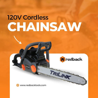 Redback Pro 120V Cordless Chainsaw Care And Maintenance