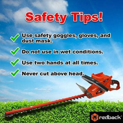 Hedge Trimmer Safety Tips