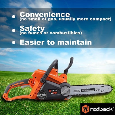 Advantages of Battery-Powered Chainsaws