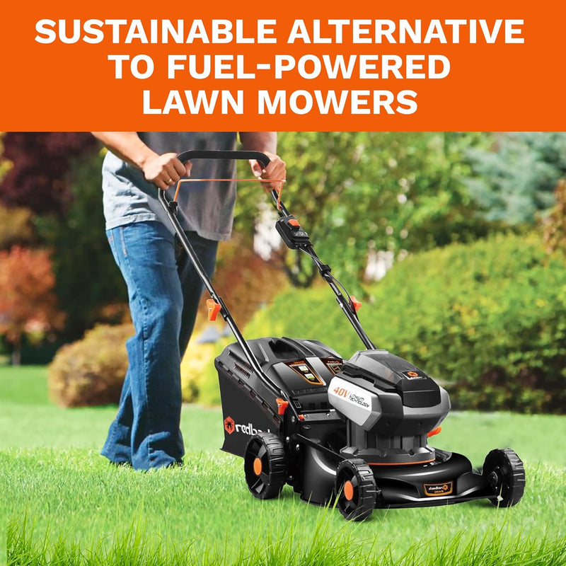 40V Cordless Lawn Mower, 17", Brushless - Flex Series