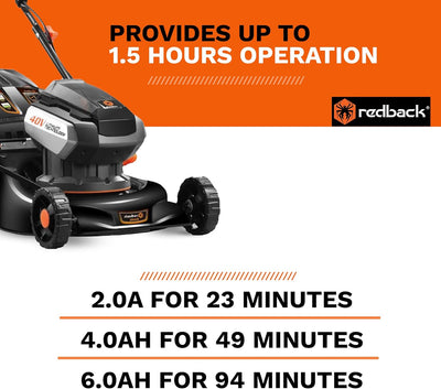 40V Cordless Lawn Mower, 17", Brushless - Flex Series