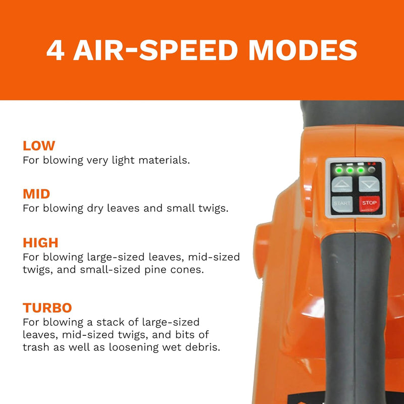 40V Cordless Leaf Blower, Brushless - Flex Series