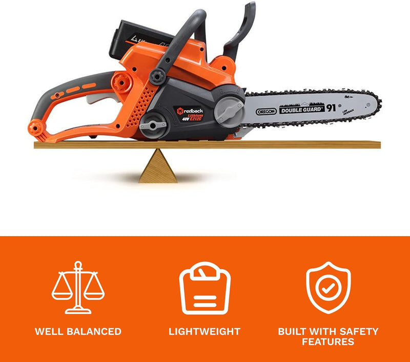 40V Cordless Chainsaw, Brushless - Flex Series