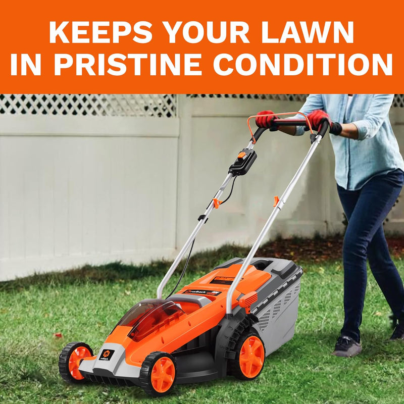 40V Cordless Lawn Mower, 15" Deck, Brushless Motor - Flex Series