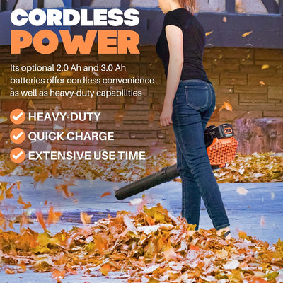 120V Cordless Leaf Blower - Pro Series