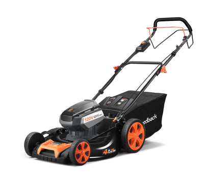 Left view of Cordless lawn mower 20" Pro Series
