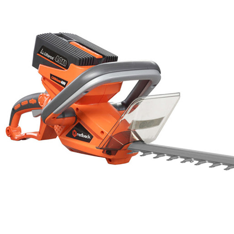 Angled view of Cordless hedge trimmer 22"