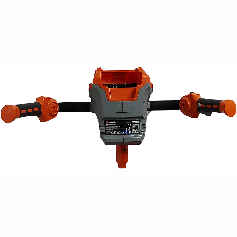 Back view of 40V Cordless 4-3-4" Mud-Paint Mixing Auger Kit, Brushless Motor - Flex Series