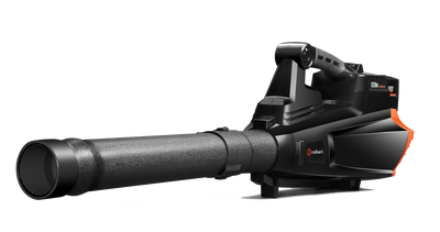 Angled view of 120V cordless leaf blower Pro Series