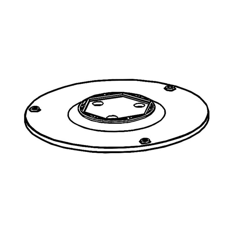 Angled view of MowRo Blade Disc Assembly for RM24