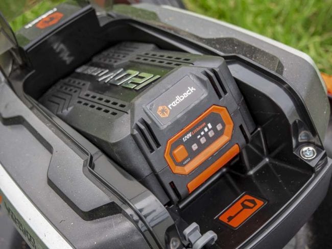 Redback 120v mower discount