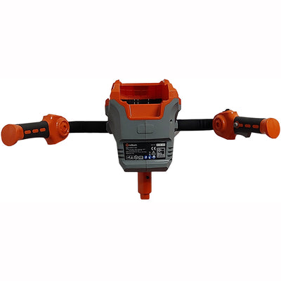 Angled view of 40V Cordless 6" Earth Auger Kit, Brushless Motor- Flex Series