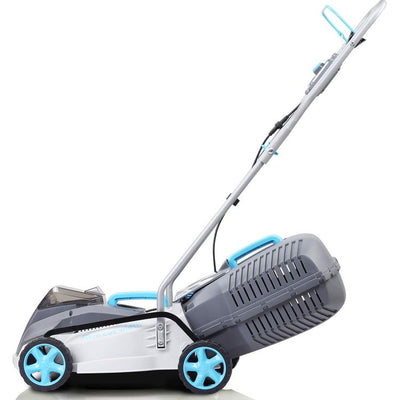 Angled view of Swift 40V Cordless Lawn Mower, 15" Deck , Adjustable Height - Swift Series