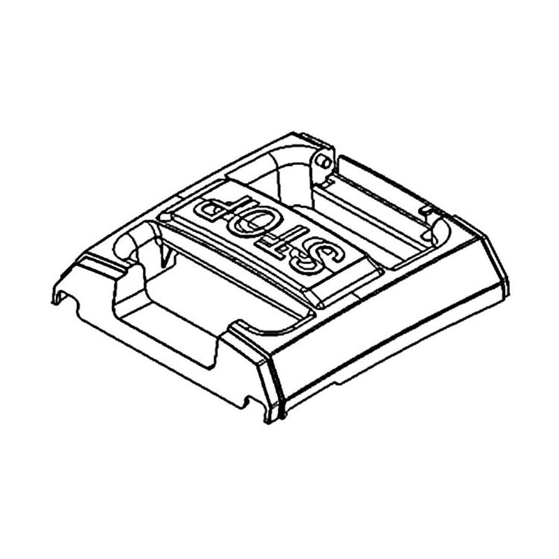 Angled view of MowRo Lifting Handle Assembly for RM24