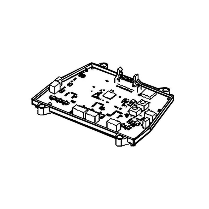 Angled view of MowRo Main PCB Assembly for RM24